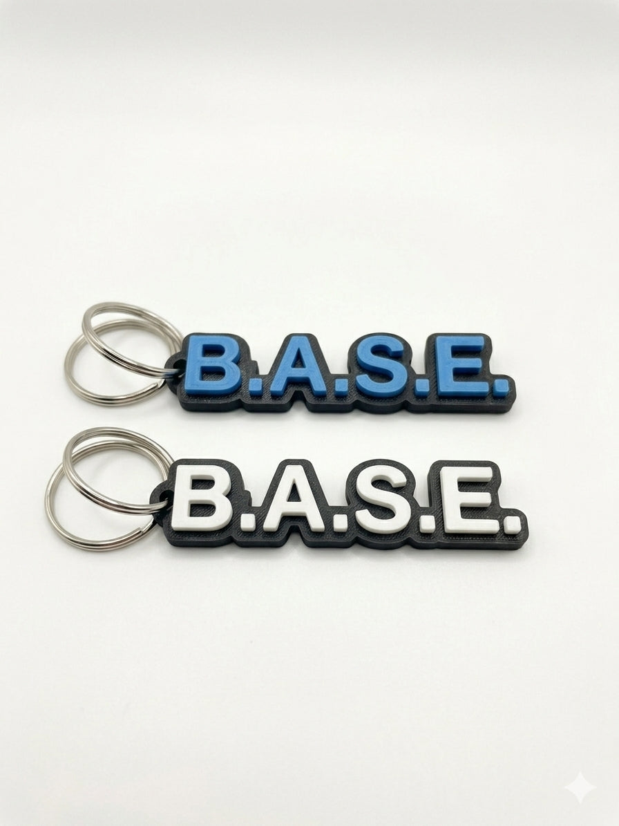 The B.A.S.E. Keychain  "Be Anchor Stop Escaping"